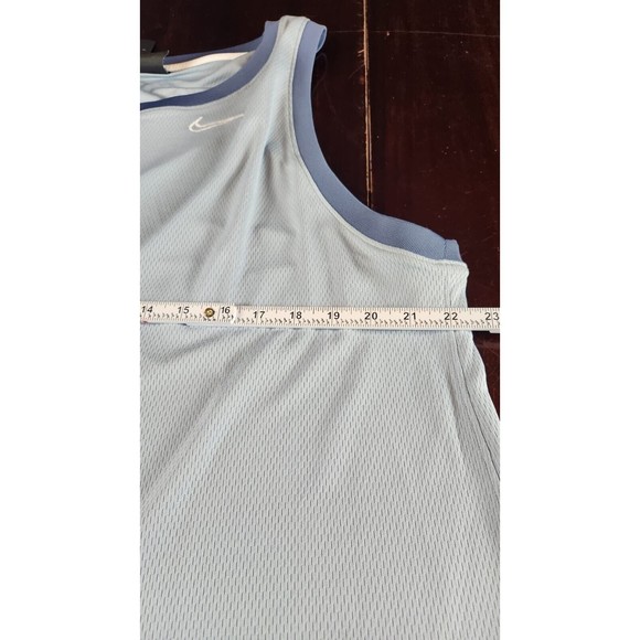 Nike Gray/baby Blue Who Said Women Was Not Meant To Fly Basketball Top Size XXL - Picture 9 of 9